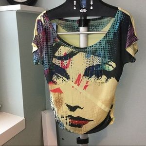 Graphic Crystal Jersey